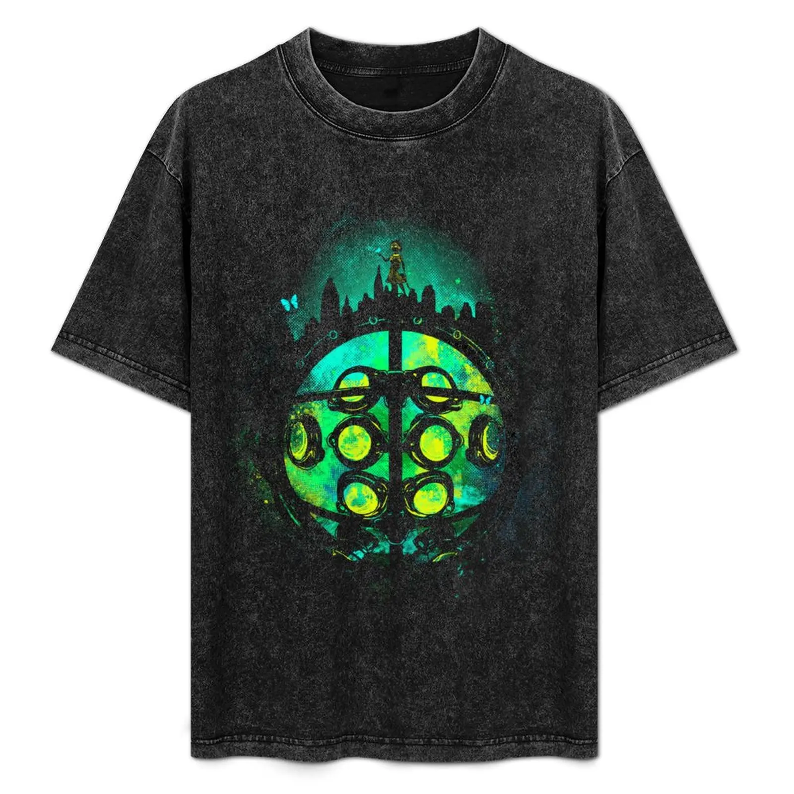

Face of Protector T-Shirt Casual Breathable Short Sleeve Top