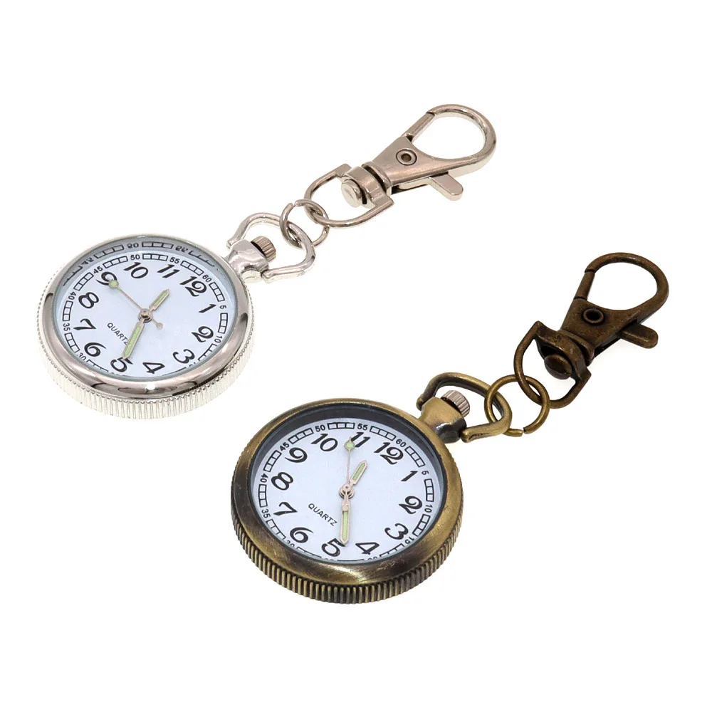 Keyring Watch Pocket Watches Fashion Nurse Watch Keychain Fob Clock With Battery Doctor Medical New Arrival