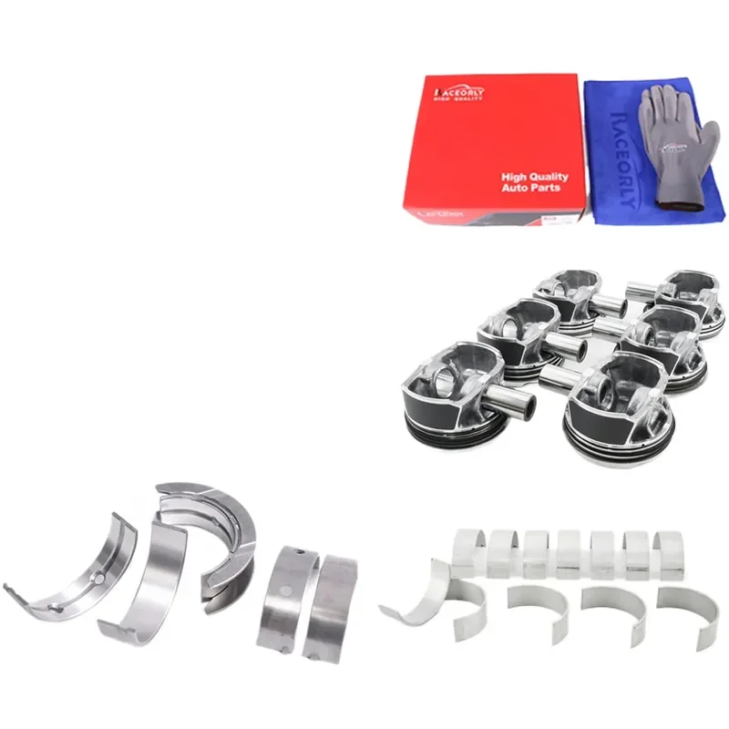 【Factory Wholesale 2026】 RACEORLY 11127599212 N55B30A Engine Rebuild Kit for N55 135i 535i X5 X6 F30 Pistons Gaskets Main