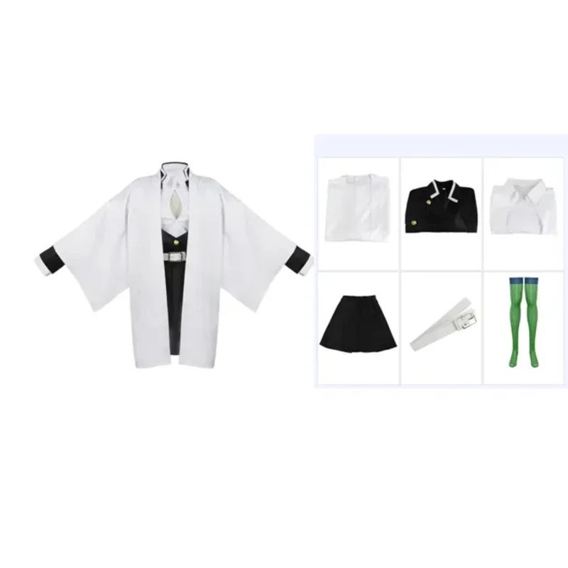 2025 جديد الكبار الاطفال شيطان القاتل كيميتسو نو يابا أنيمي كيمونو كانروجي ميتسوري تأثيري مجموعة كاملة شعر مستعار هالوين زي ل Wo ❤ ❤