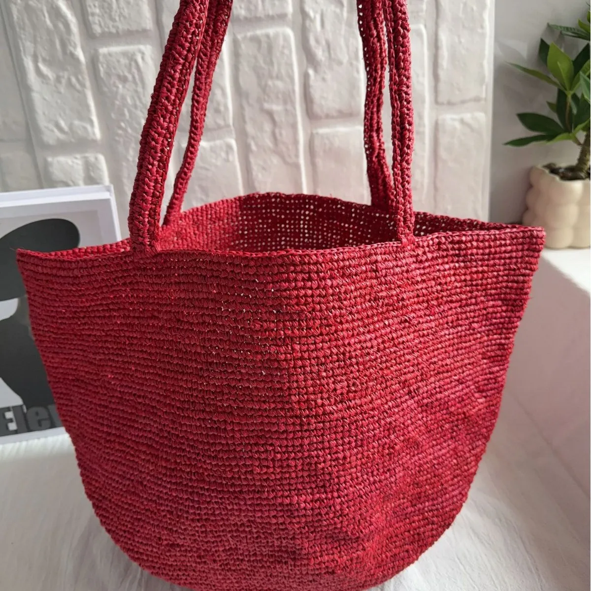 

Летняя плетеная соломенная сумка в богемном стиле, пляжные сумки из рафии для женщин, сумка через плечо, натуральные соломенные сумки, дорожные сумки-шопперы, сумки-ведра