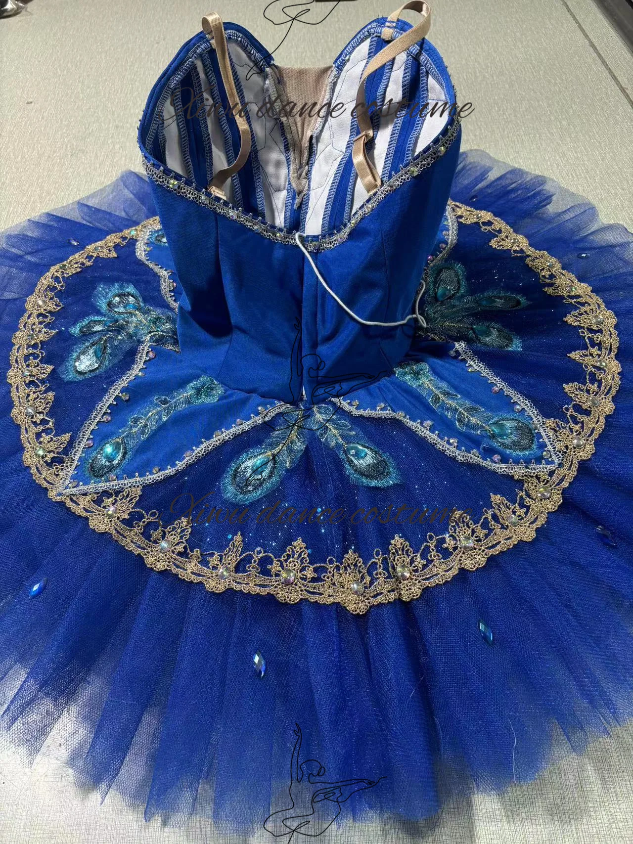 Professional high-quality custom-size ballet performance ballet costume high-end competition ballet dress
