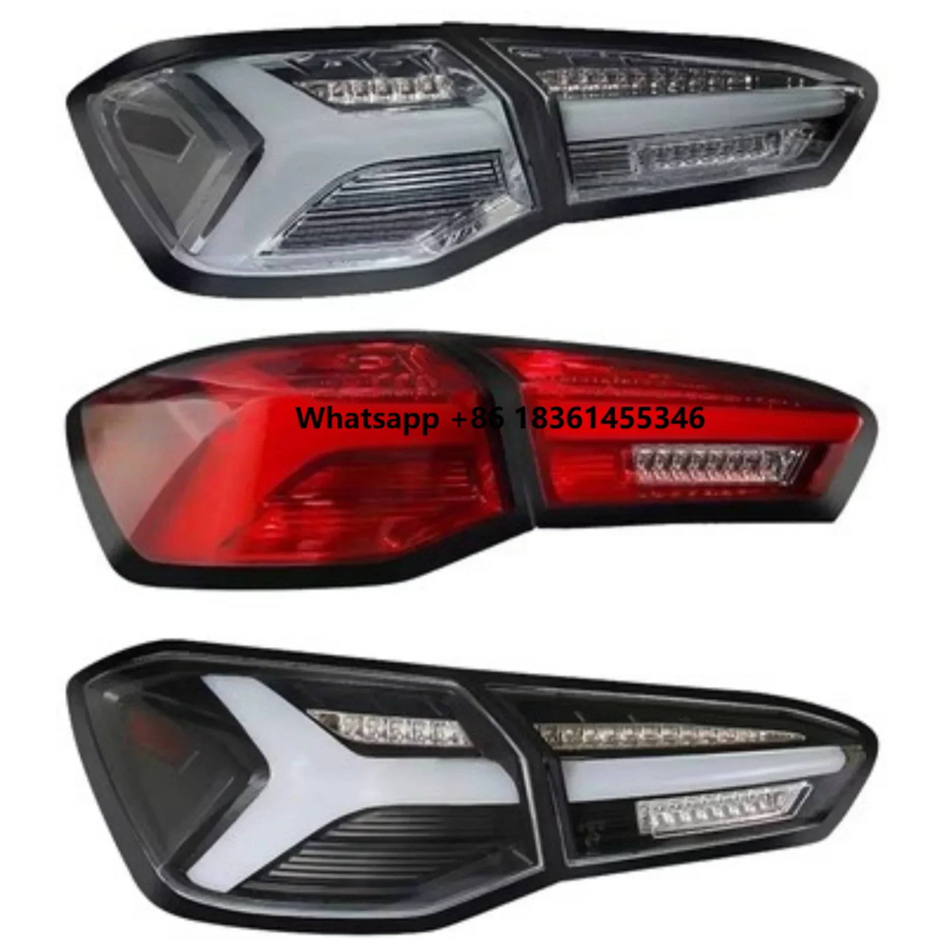 

Led Taillight Assembly for Focus Hatchback 2019-2022 Modified Turn Signal Brake Light Backup Lamp Car Accessories