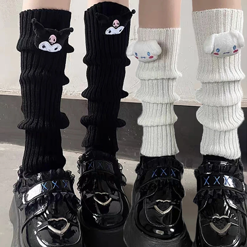 

Sanrio Kuromi изысканные и милые женские униформы JK, многофункциональные удобные мягкие теплые носки, праздничные подарочные носки
