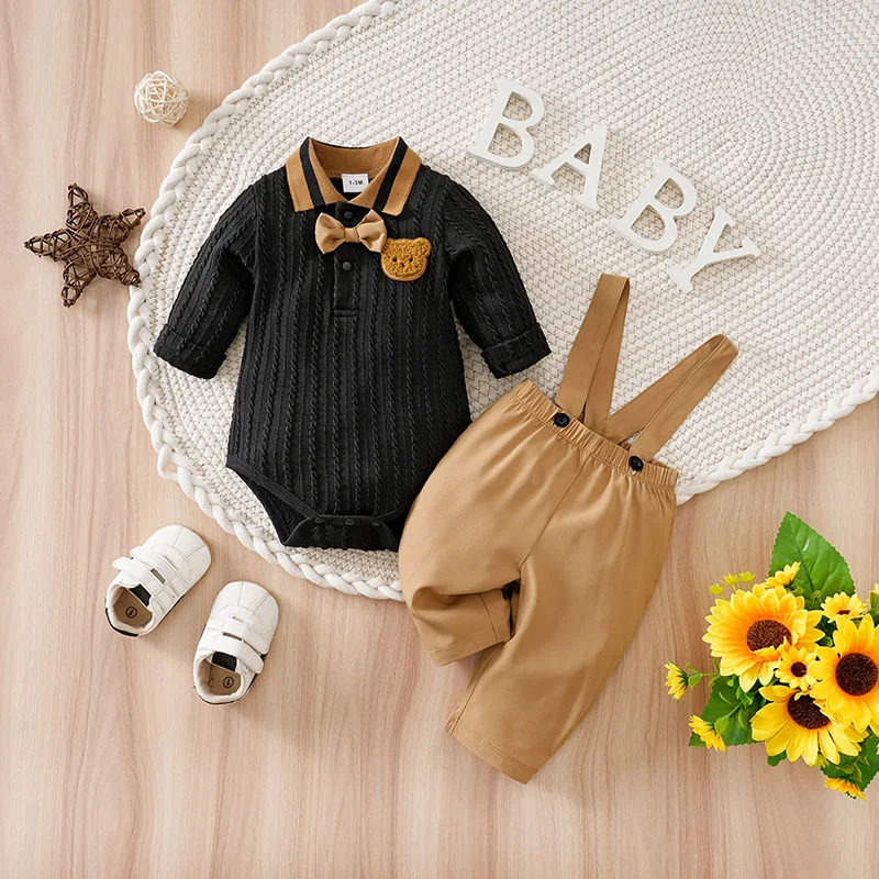 outono-e-primavera-bebe-2-pcs-conjunto-adoravel-topos-calcas-triangulo-macacao-recem-nascido-de-malha-urso-bowknot-bebe-recem-nascido-menino-casual-na-moda