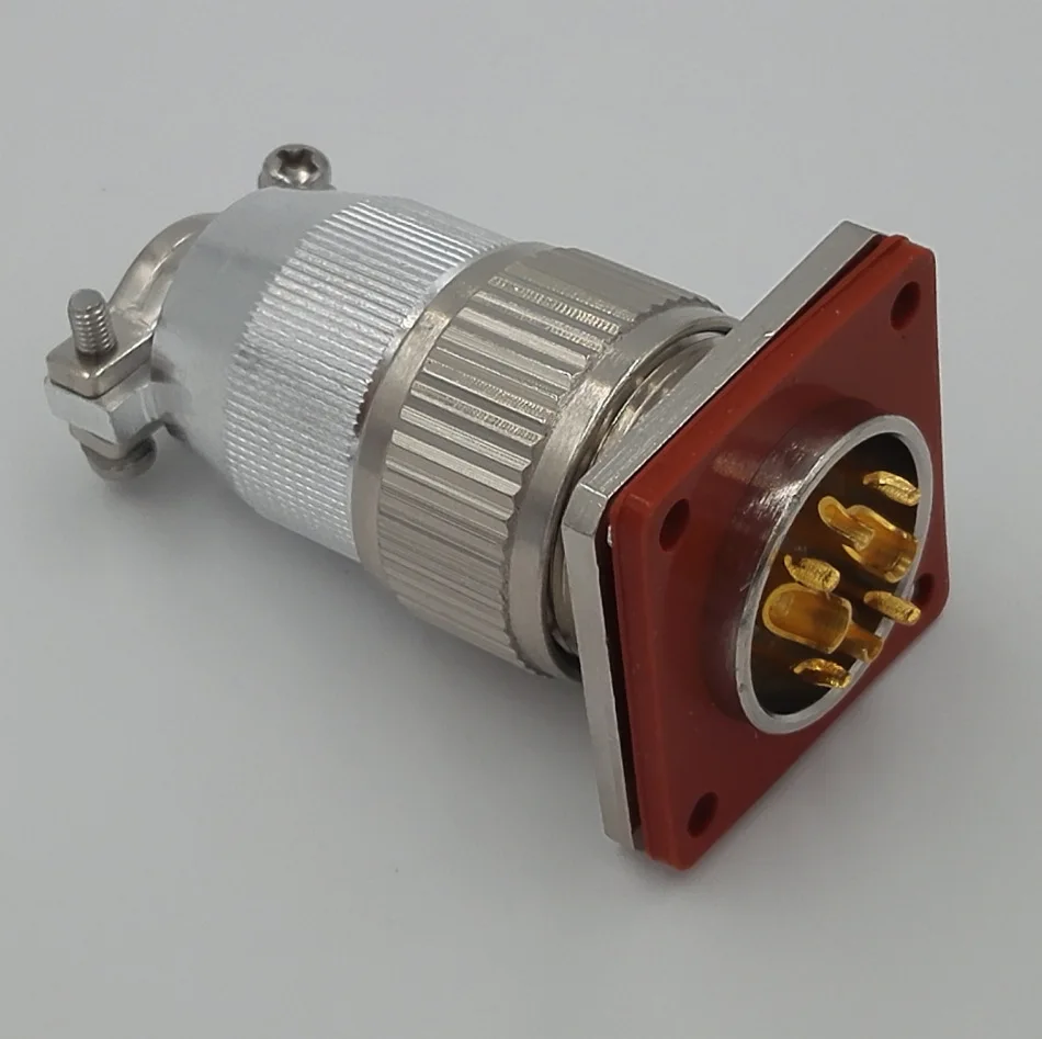 Sealed glass sintered aviation plug vacuum tank connector LQ2308