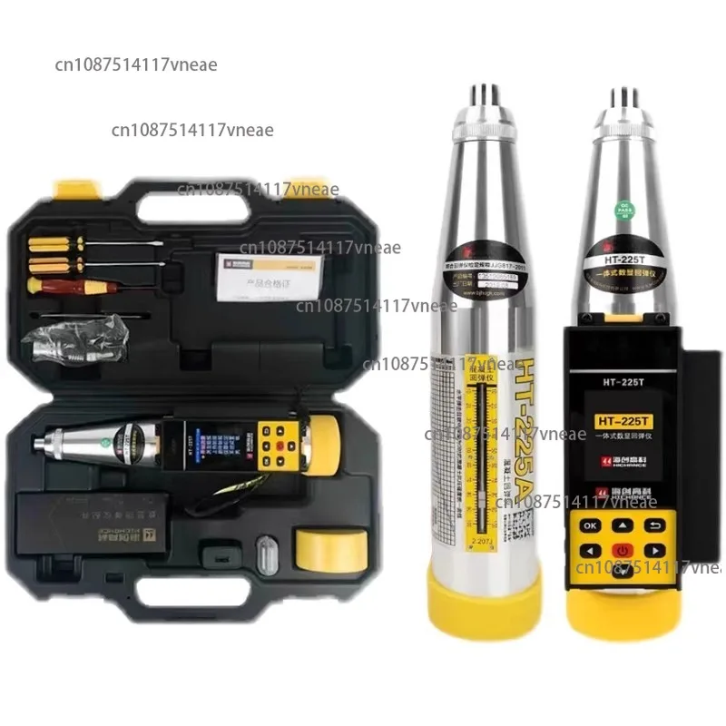 Rebound Meter HT-225 Integrated Digital Display, Concrete Digital Rebound Meter