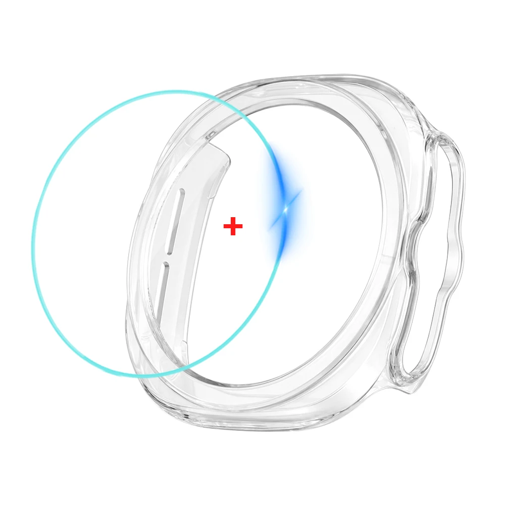 Glas+Hülle für Samsung Galaxy Watch Ultra2 47mm 2026 Zubehör Harte PC-Schutzhülle für Galaxy Watch9 Ultra2 Cover+Displayschutzfolie – Detail 14
