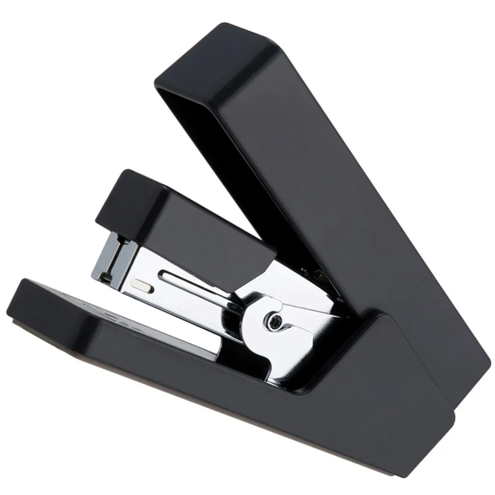 Small Stapler Efficient Spring Back Metal Desk Stapler Compact Handheld Office Gadget Classroom Supplies Office Gadgets