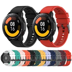 Pulseira para xiaomi mi relógio/mi relógio cor pulseira respirável pulseiras 22mm banda para xiaomi s1 pulseira ativa correa