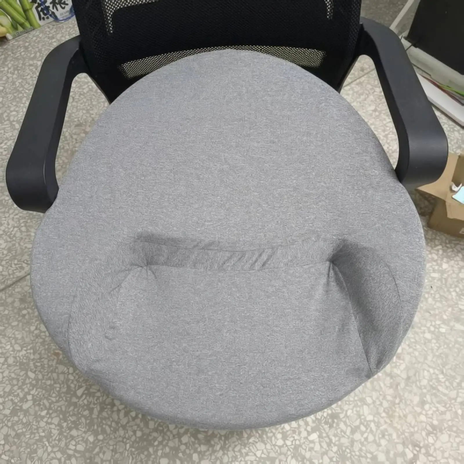Ergonomic Meditation Cushion Soft Memory Foam Floor Pillow Plush Cushion for Cross Legged Sitting at Home