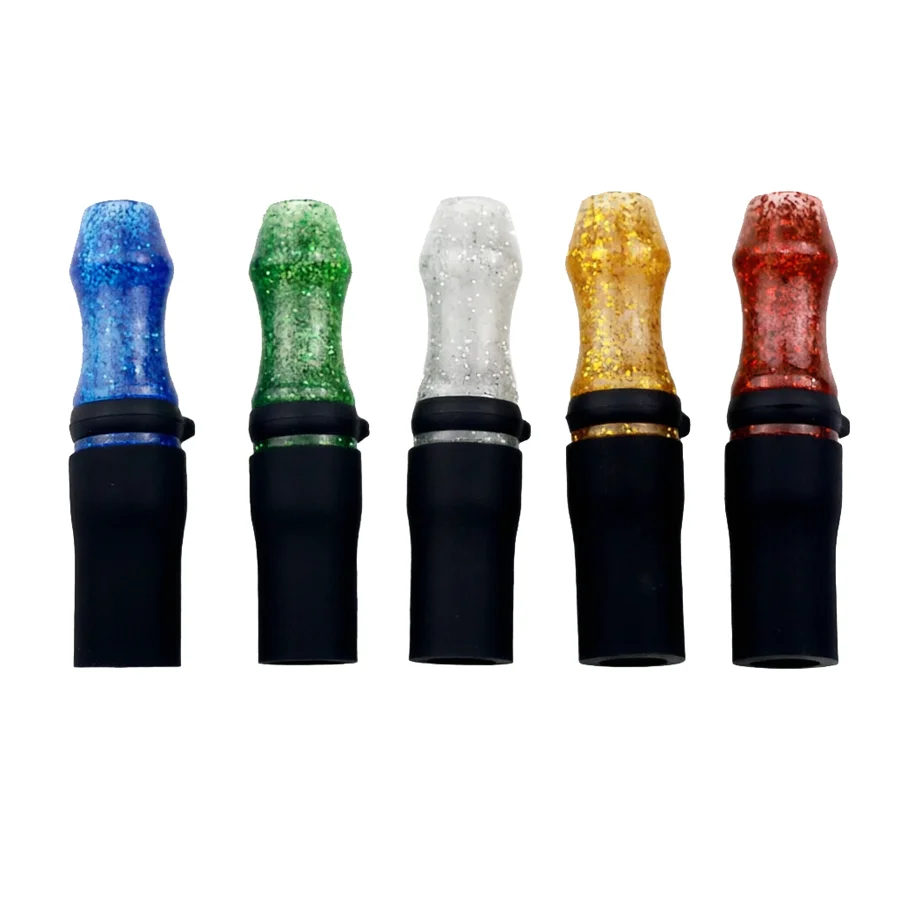 Drip Tip Resin - Marble Grain Resin Hookah Mouth Tip