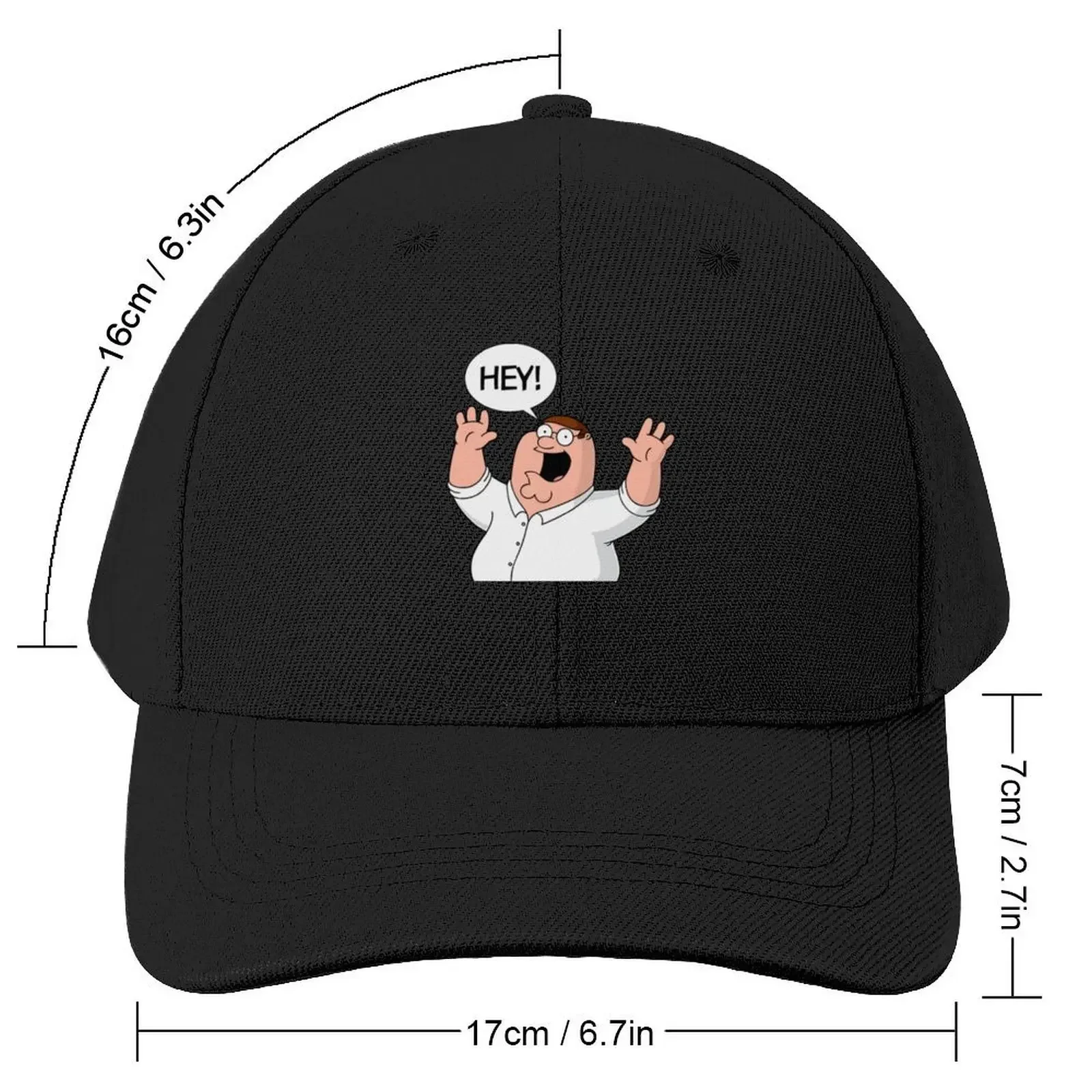 Hey Petter Griffin Baseball Cap New Hat Hood Anime Golf Cap Women's Beach Visor Men's