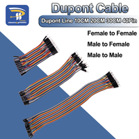 Dupont line 120pcs 20cm 1P-1P Male to Male + Male to Female and Female to Female jumper wire Dupont cable for Arduino DIY Kit