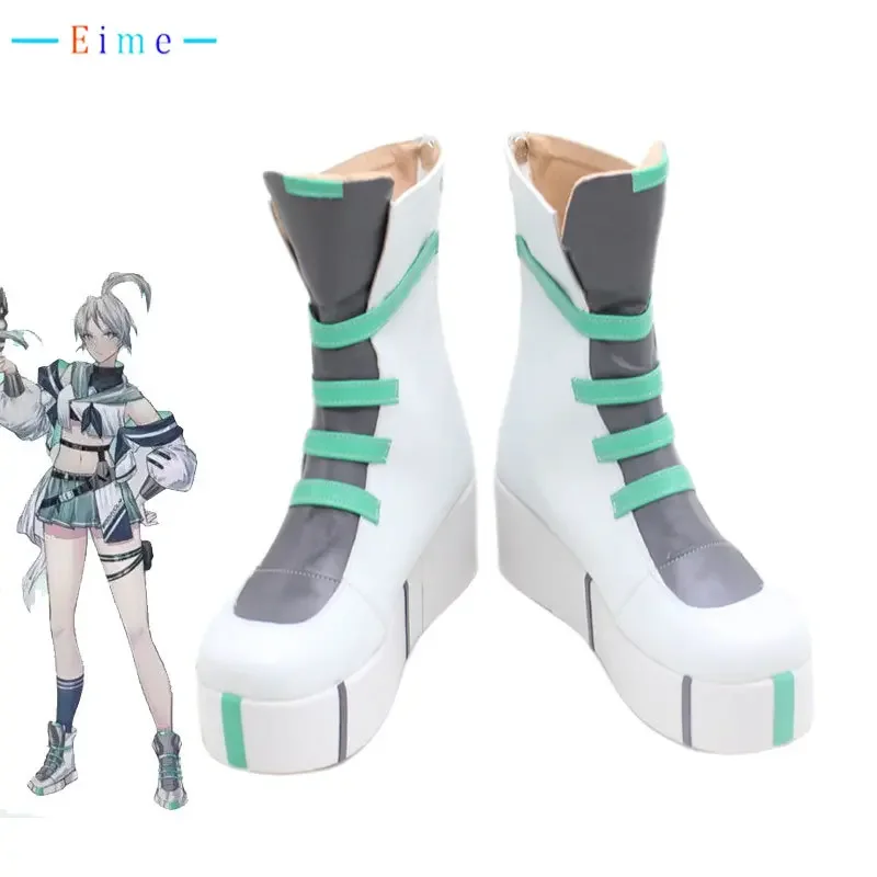 

Jett Cosplay Shoes Game VALORANT Cosplay Props PU Leather Shoes Halloween Carnival Boots Custom Made