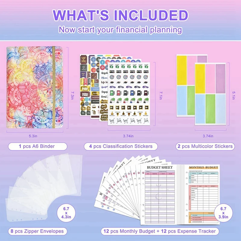 Папка-органайзер для денег A6, 1 комплект