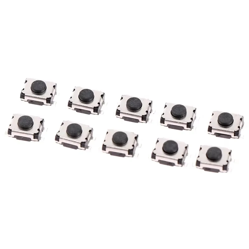 100Pcs 4 Legs Micro Switch For Citroen C1 C2 C3 C4 C5 Peugeot Renault Remote Key Fob Repair Switch Micro Button