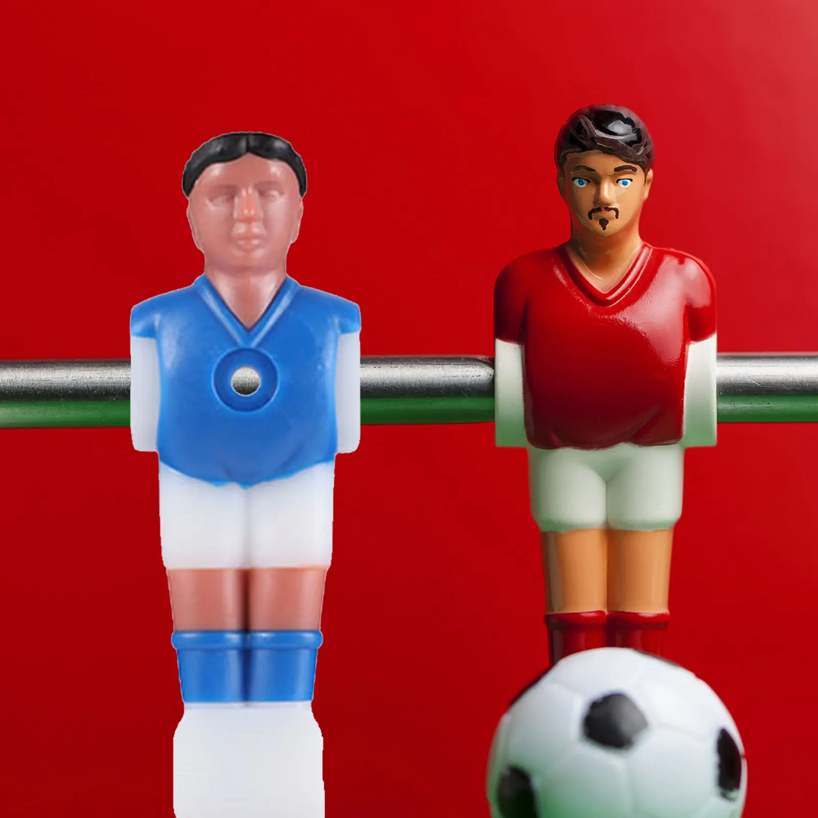 

12 шт. Сменные фигурки футболистов для настольного футбола из износостойкого АБС-пластика для стандартных турниров по футзалу