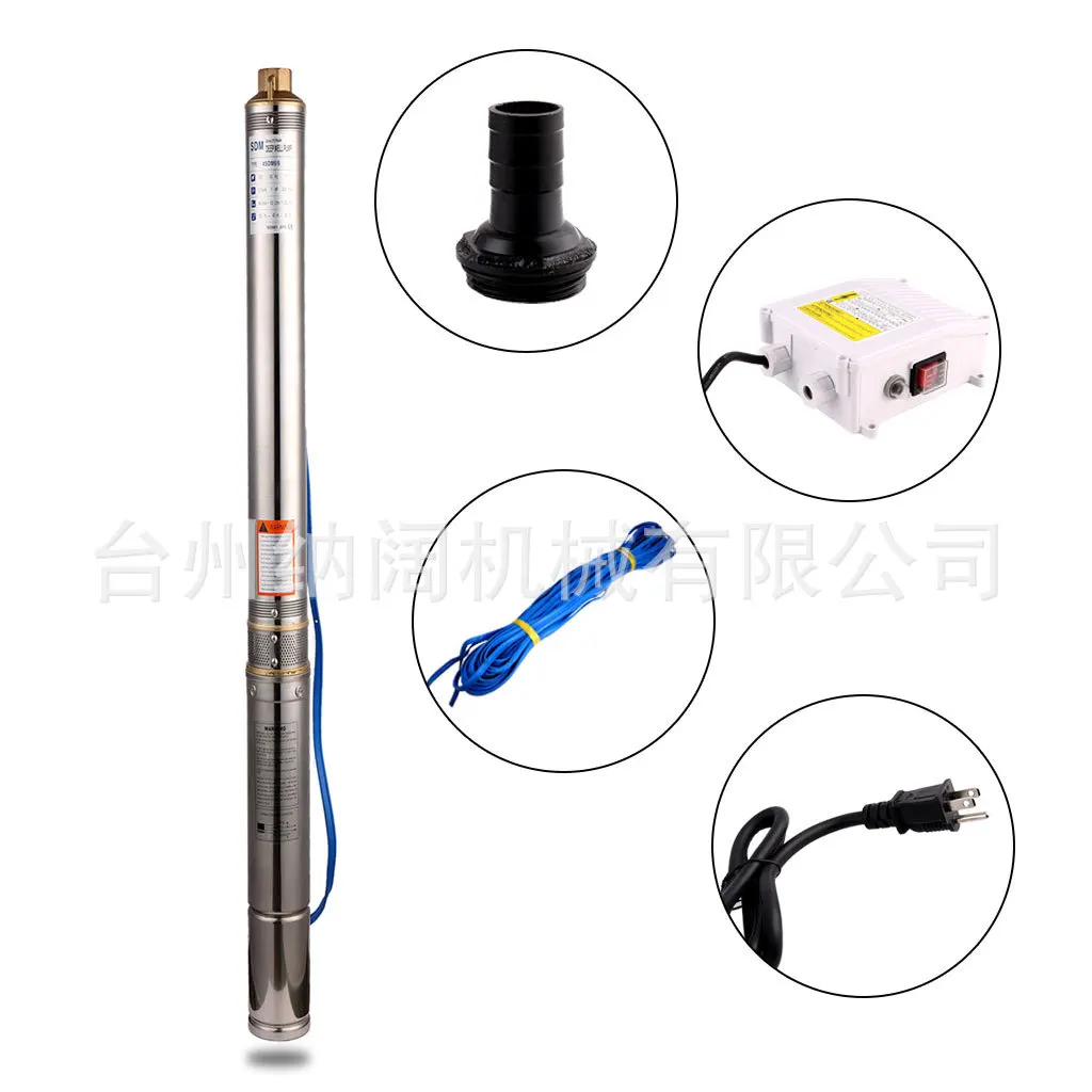 

Погружной пожарный насос из нержавеющей стали 3 дюйма, 1.0 л.с., 110В, США