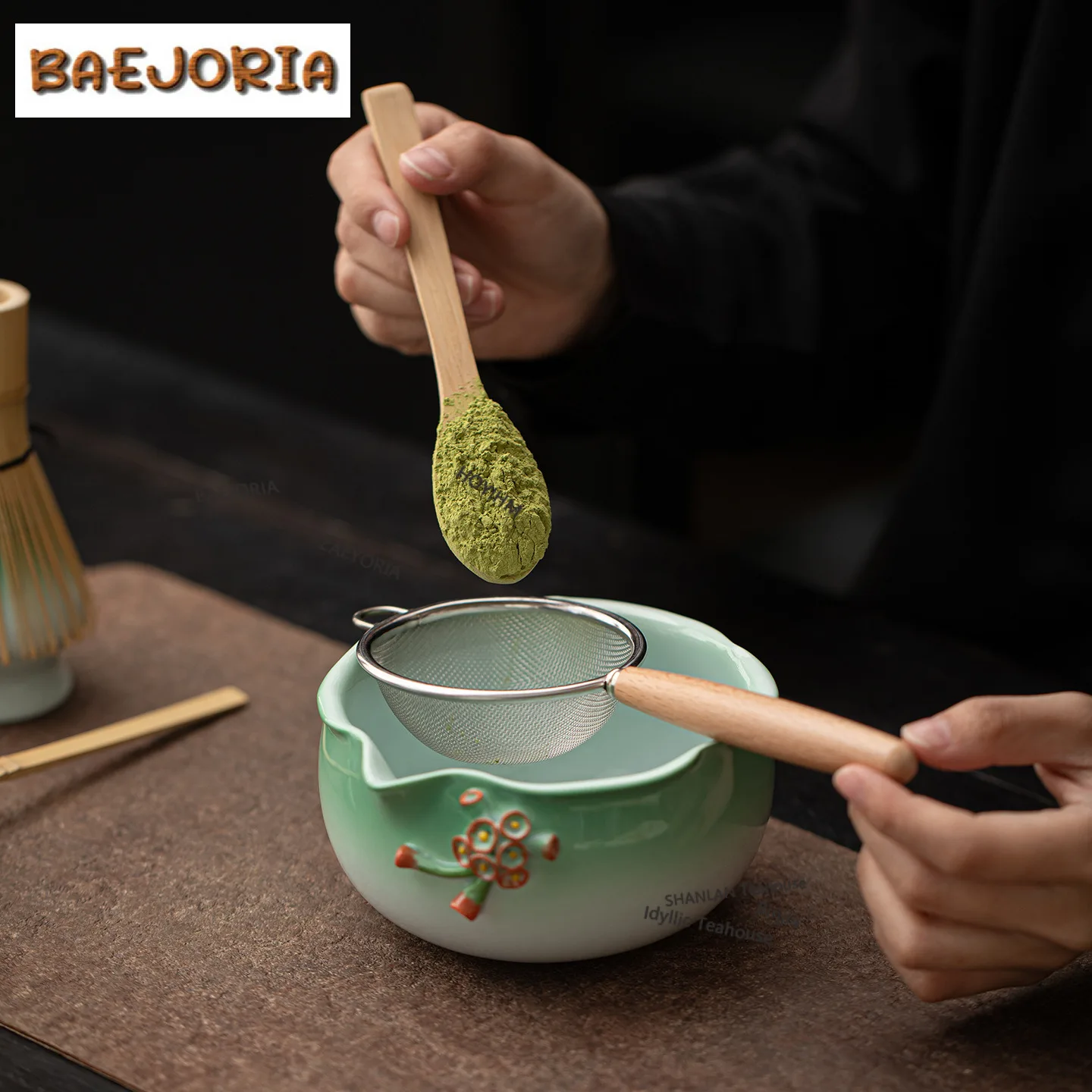 Hand Pinch Tea Set Complete Set Matcha Stirrer Matcha Whip Japanese Matcha Set Kit Tea Maker Tea Ordering Tools For Tea Lovers