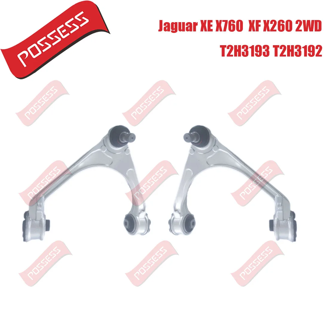 

A Pair of Front Upper Suspension U-Type Control Arm For Jaguar XE X760 XF X260 2016-/ XEL XEF Rear Drive 2WD