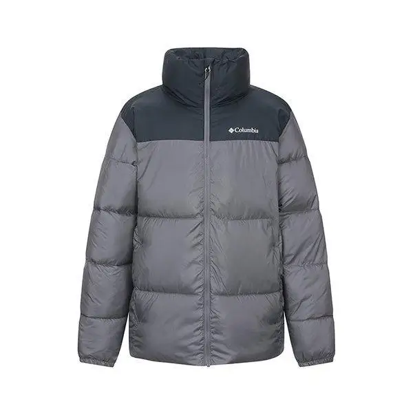 كولومبيا منتفخ أسفل الحشو أسود رمادي 2025821