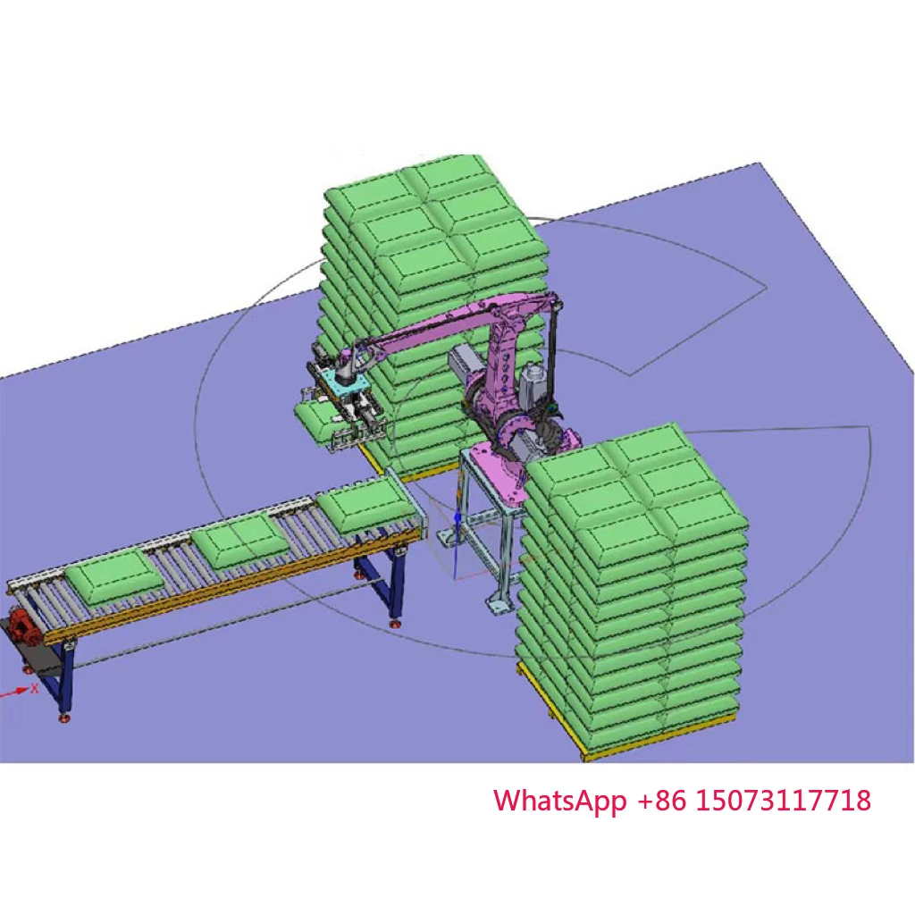 حار بيع سعر 80 كجم الحمولة 4 محور الصناعية روبوت الذراع مستودع التلقائي بالكامل البليتيد مناور