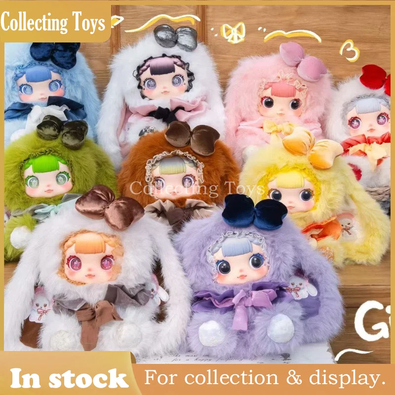 

В наличии: Коллекционная плюшевая кукла-сюрприз Scenery Secret Realm 600% (розовая, пушистая, милая) — загадочное украшение для рабочего стола, подарок на день рождения