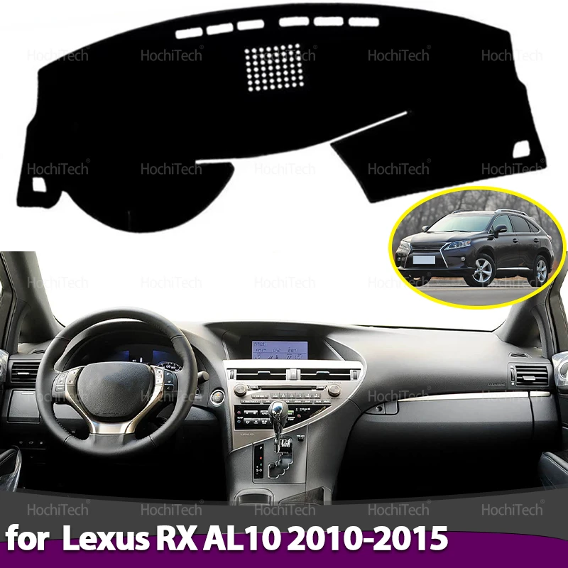 Armaturenbrett-Abdeckung, Armaturenbrett-Matte, Brett-Pad, Teppich, Armaturenbrett-Abdeckung, für Lexus RX AL10 RX270 RX350 RX450h 2010–2015