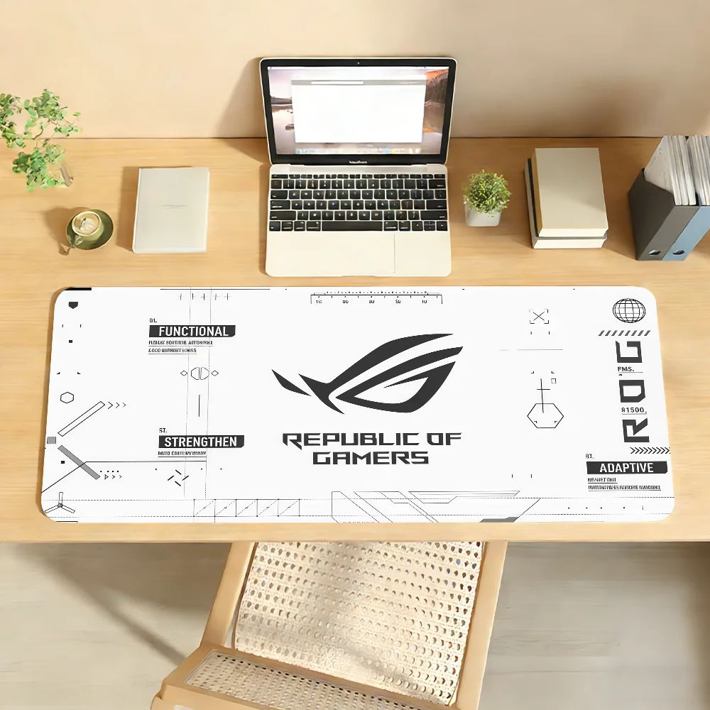 Fashion A-ASUS ROG  Mouse Pad  Non-slip Locking Edge DeskMat PC Laptop Accessories Rubber Office Keyboard Large Game XXL carpet