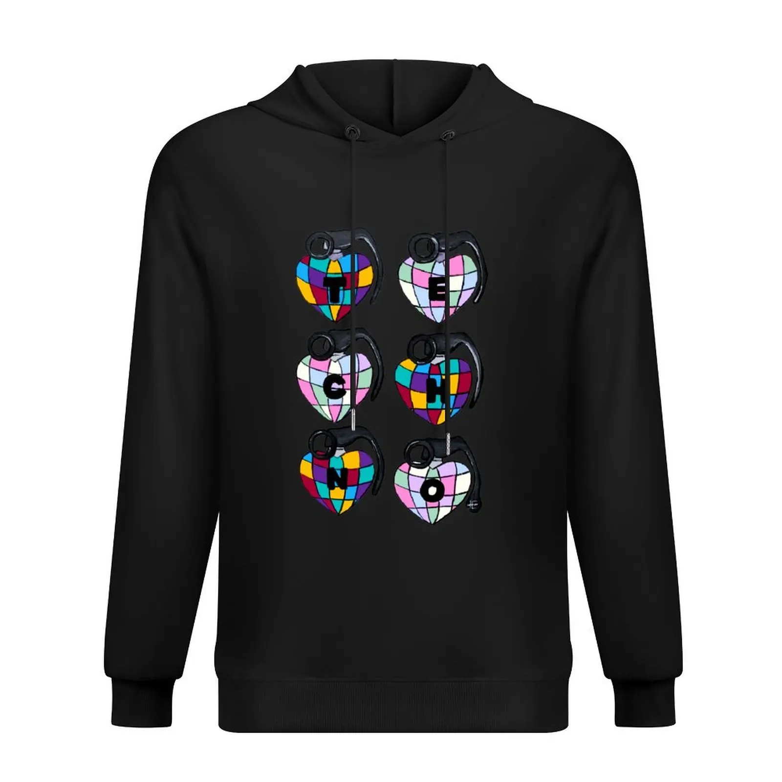 

Techno Sixpack Hoodie winter clothes autumn new products anime clothing men clothes tracksuit