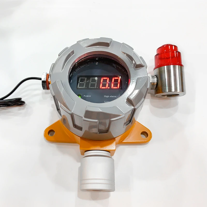 

Explosion Proof Industrial Methane Detector with Auto Shut off Valve lpg Detector Alarm Natural Leak Detector
