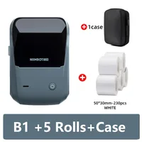 Portable Thermal Self-adhesive Labels Printer Mini Maker Pocket Printer Mobile Bluetooth Pocket Tag Price Machine NEW 11