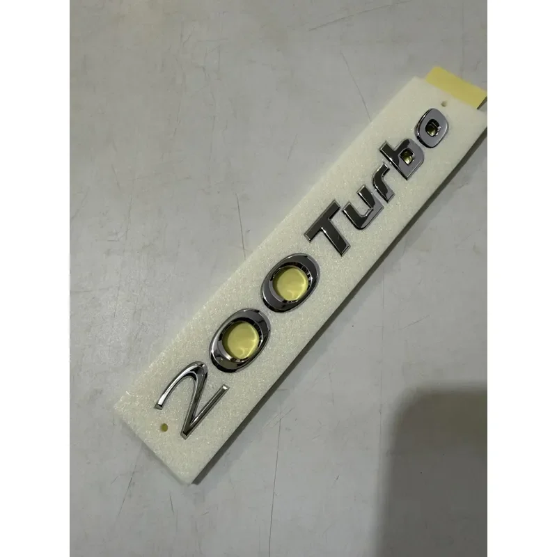 for Hyundai Kia 200 Turbo Car Logo Alphabet Label Korea Imported Brand New Unopened with Original Packaging