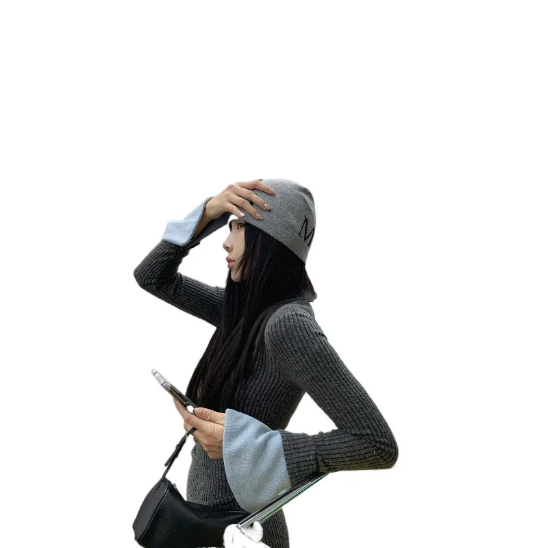 Women's Knee Length Pullover real-life usage example in evening social context showing elegant silhouette