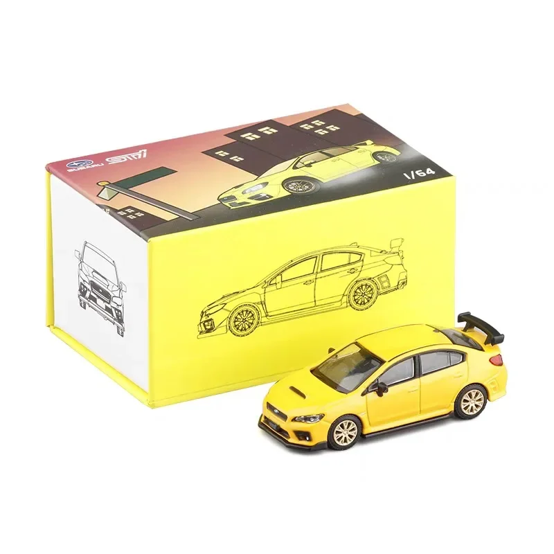 

Модель автомобиля Subaru STI из металлического сплава, 1:64