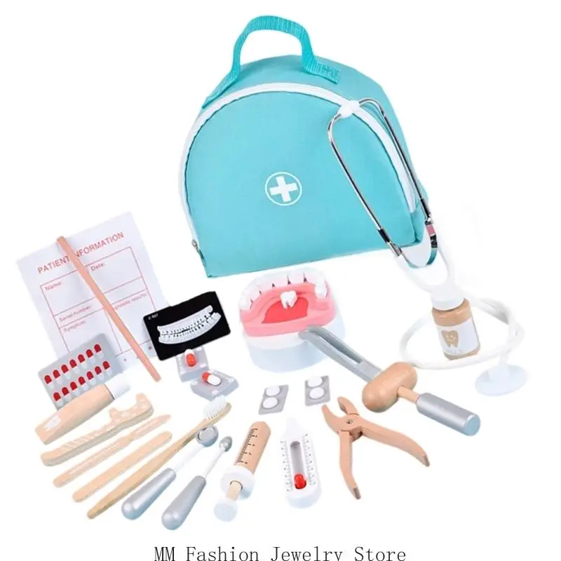 

D0UB Doctor Kids Boys Girls,Doctor Pretend Play Medicals Toy with Stethoscope