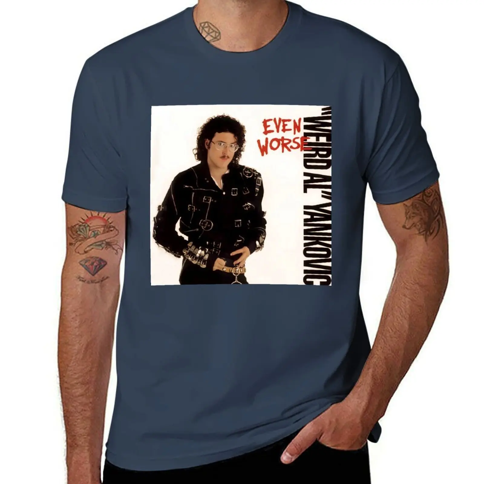 

Al Even Worse Yankovic) (Weird T-Shirt Soft Lightweight Cotton T-Shirt