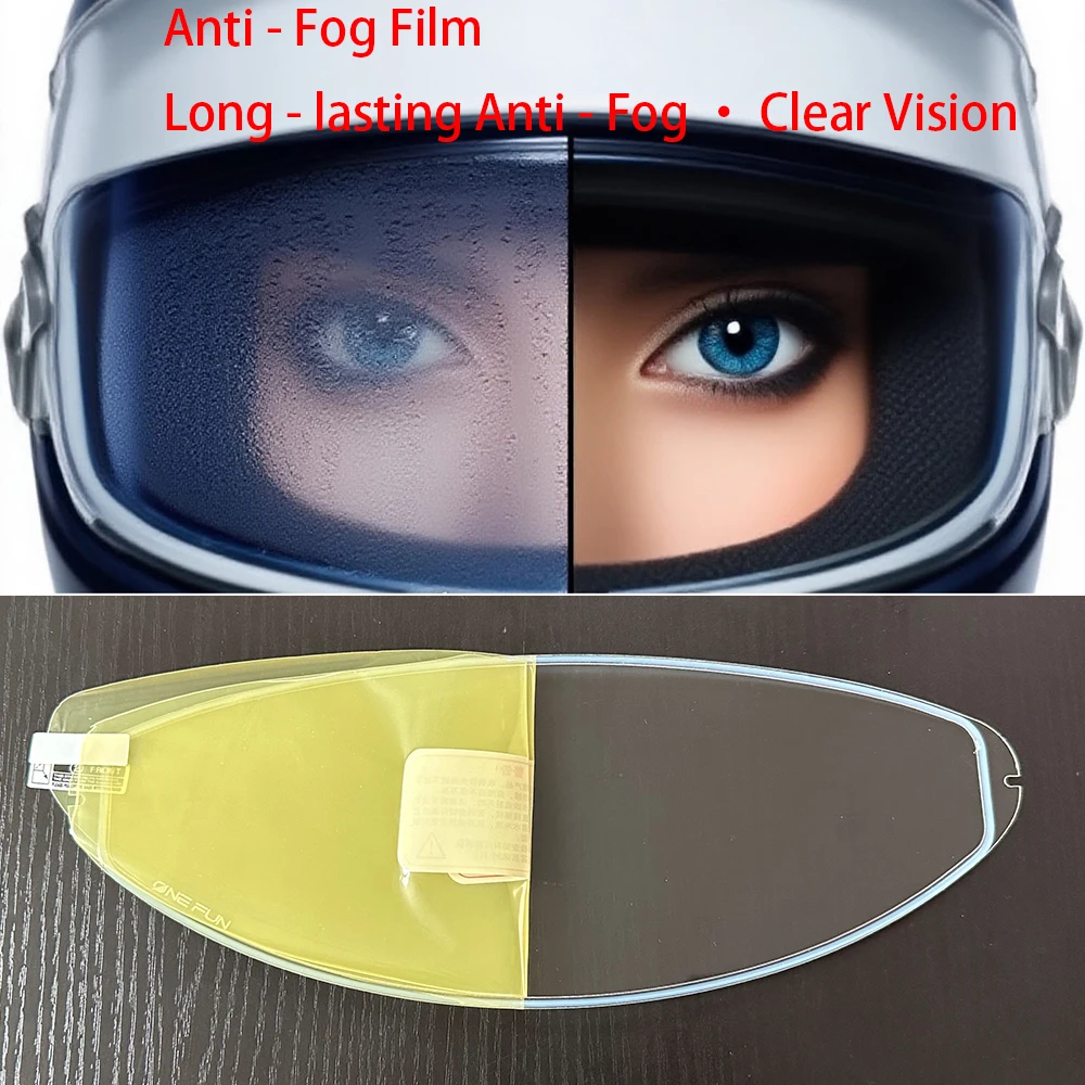 

Motorcycle Helmet Lens Anti-fog patch For AGV K5 JET visor Insert Anti-fog Film