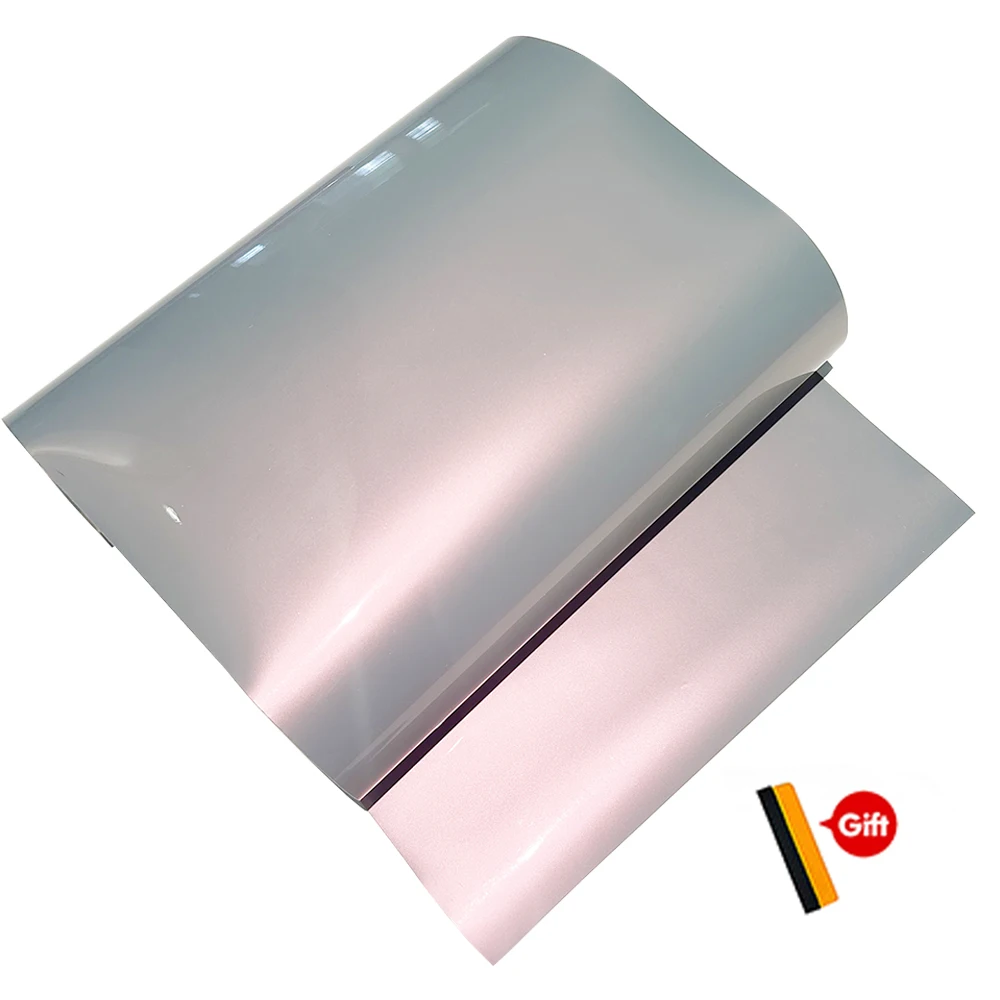 

Luxury Volcanic Pink Metallic Car Vinyl Film Air Release Full Body Color Change Film For motorcycle Automobile Exterior Sticker