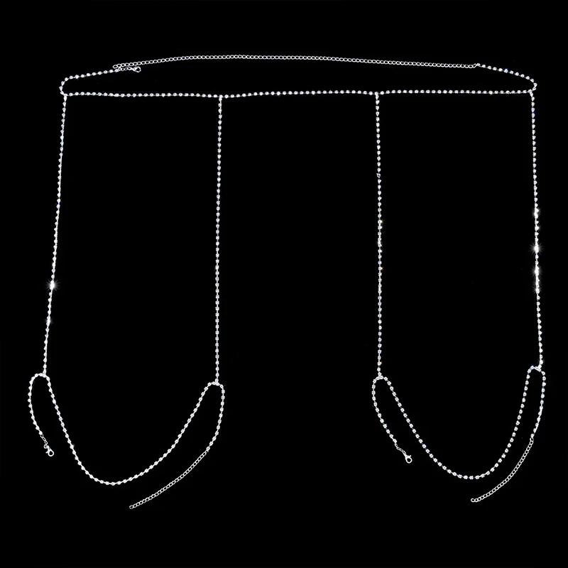 Stonefans-طقم ثونج وسلسلة خصر للنساء ، ملابس داخلية ، سراويل ، ملابس سباحة ، بيكيني ، مجوهرات جسم كريستالية ، ملابس داخلية مثيرة ، بيع بالجملة ، جديد #5