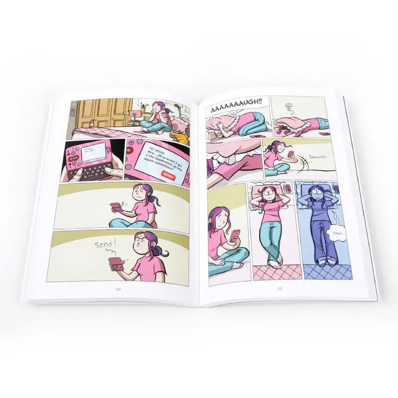Raina Telgemeier Drama English Graphic Novel Friendship School Story Book For Ages 10-14