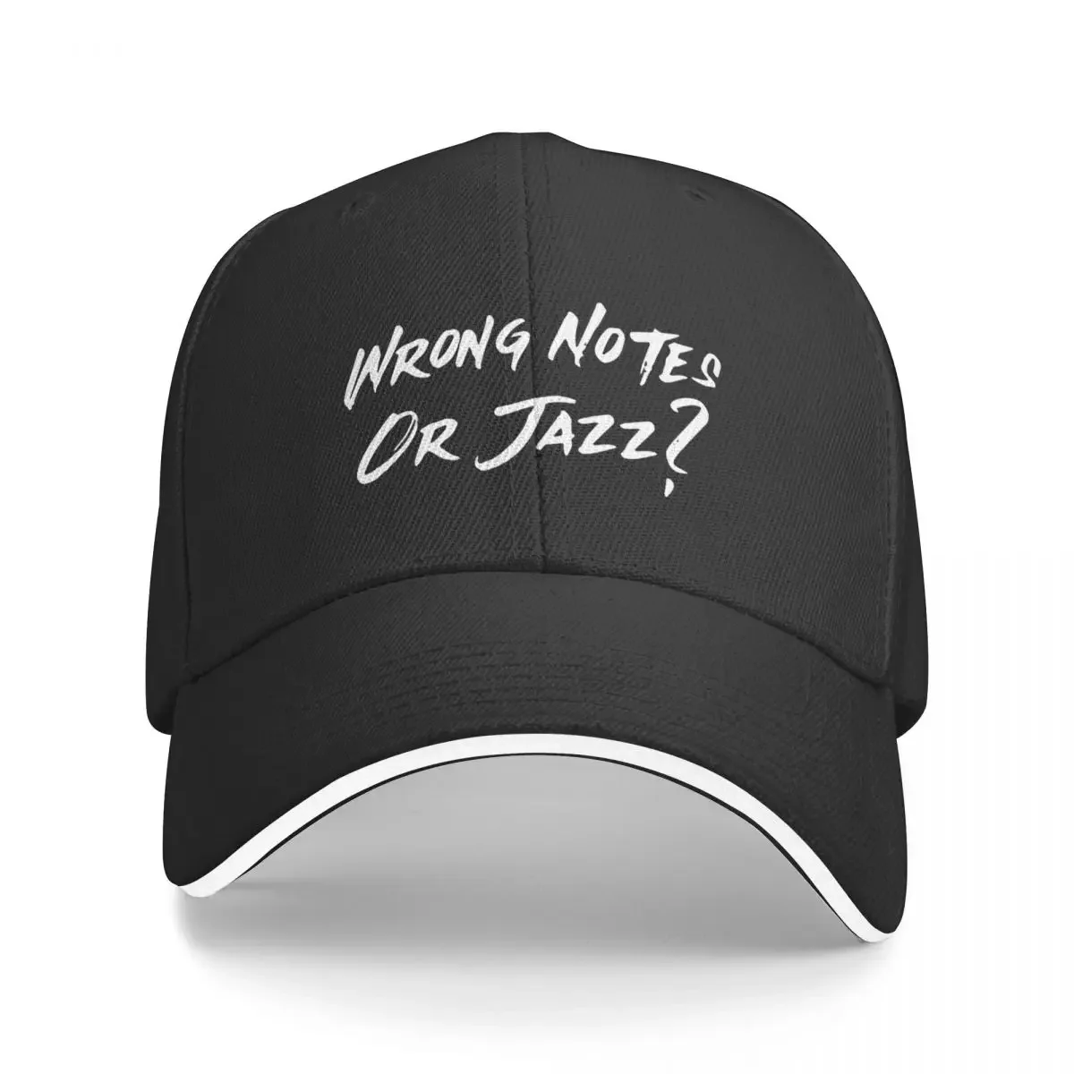 

Wrong Notes Or Jazz (version 2) Baseball Cap beach hat Hat Man For The Sun Men Luxury Brand Women's