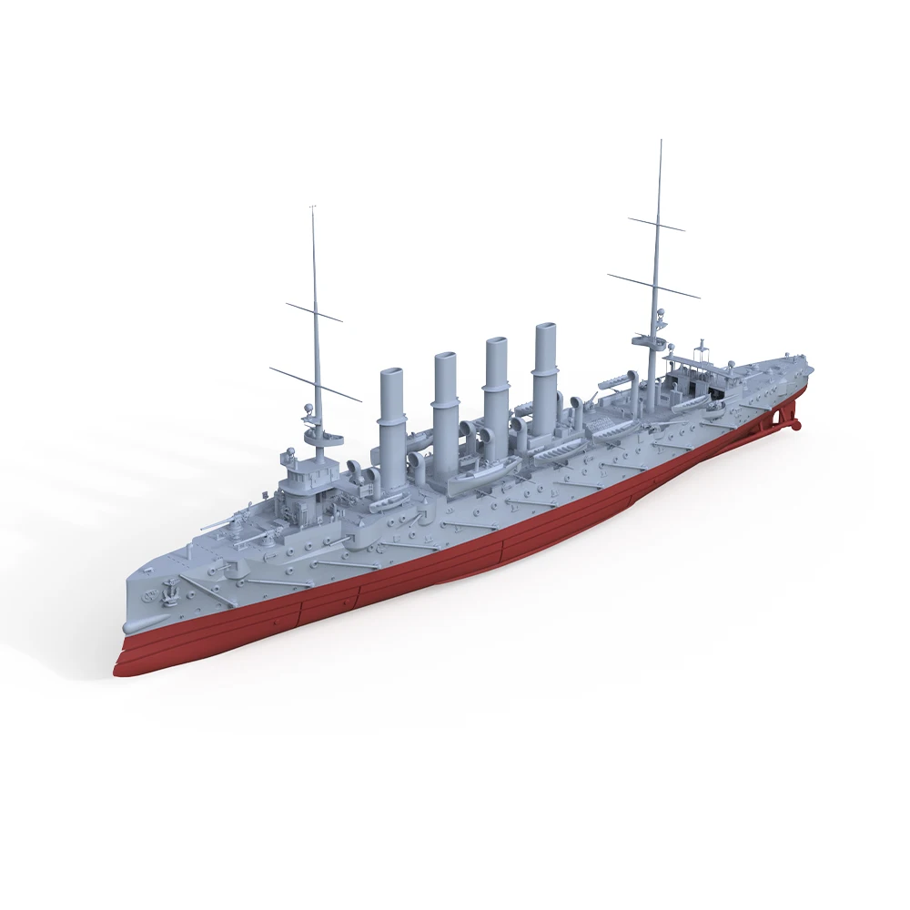 SSMODEL SSC504S 1/700 Military Model Kit Russian Varyag Cruiser Full Hull WWII WAR GAMES