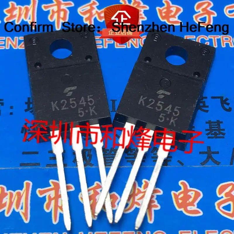 5PCS-10PCS K2545 2SK2545  TO-220F 600V 6A  On Stock New And Original