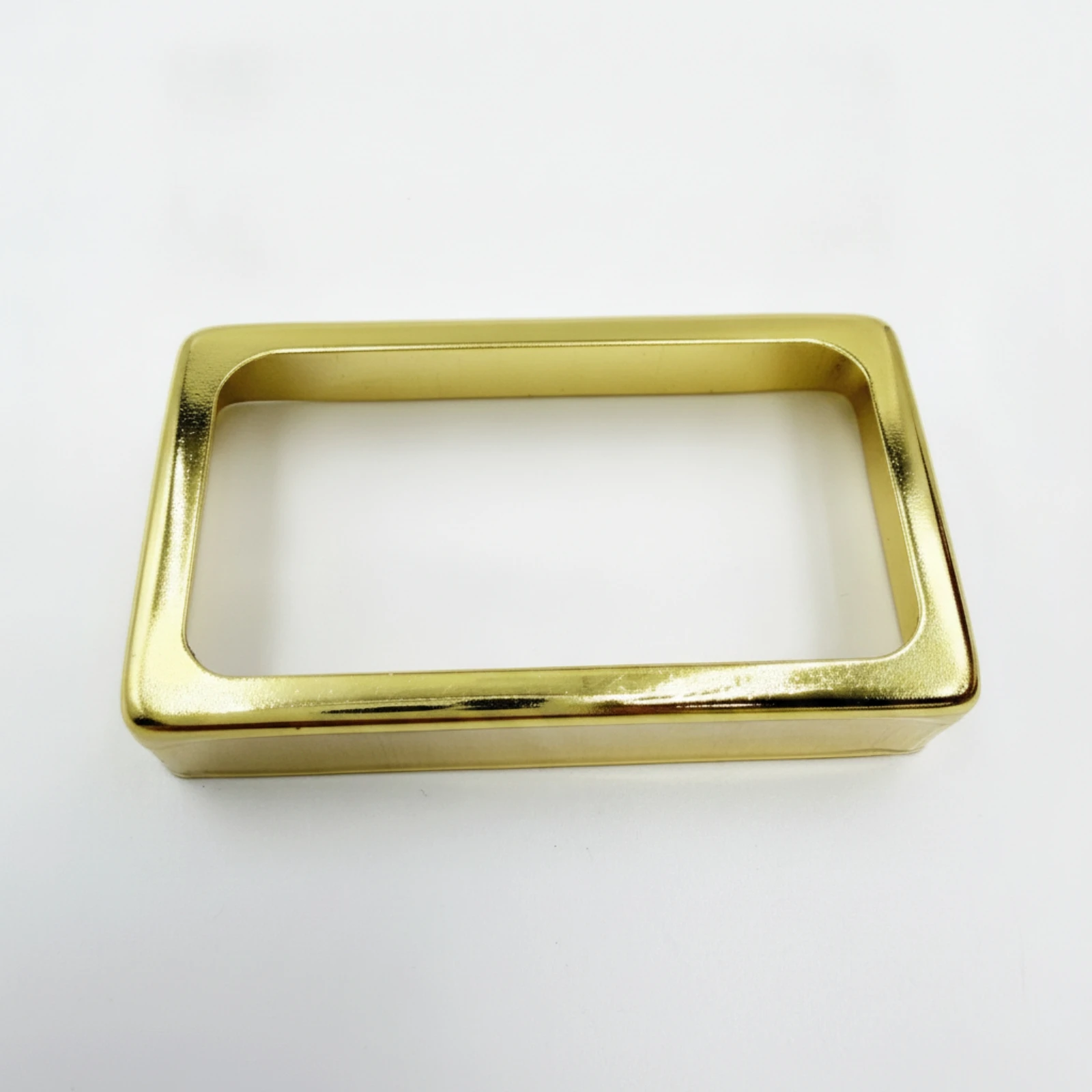 Guitar Pickup Cover with Open Frame Long-Lasting Open Humbucker Pickup Cover Humbucker Frame Rust-Resistant Hardware Slimline view 2