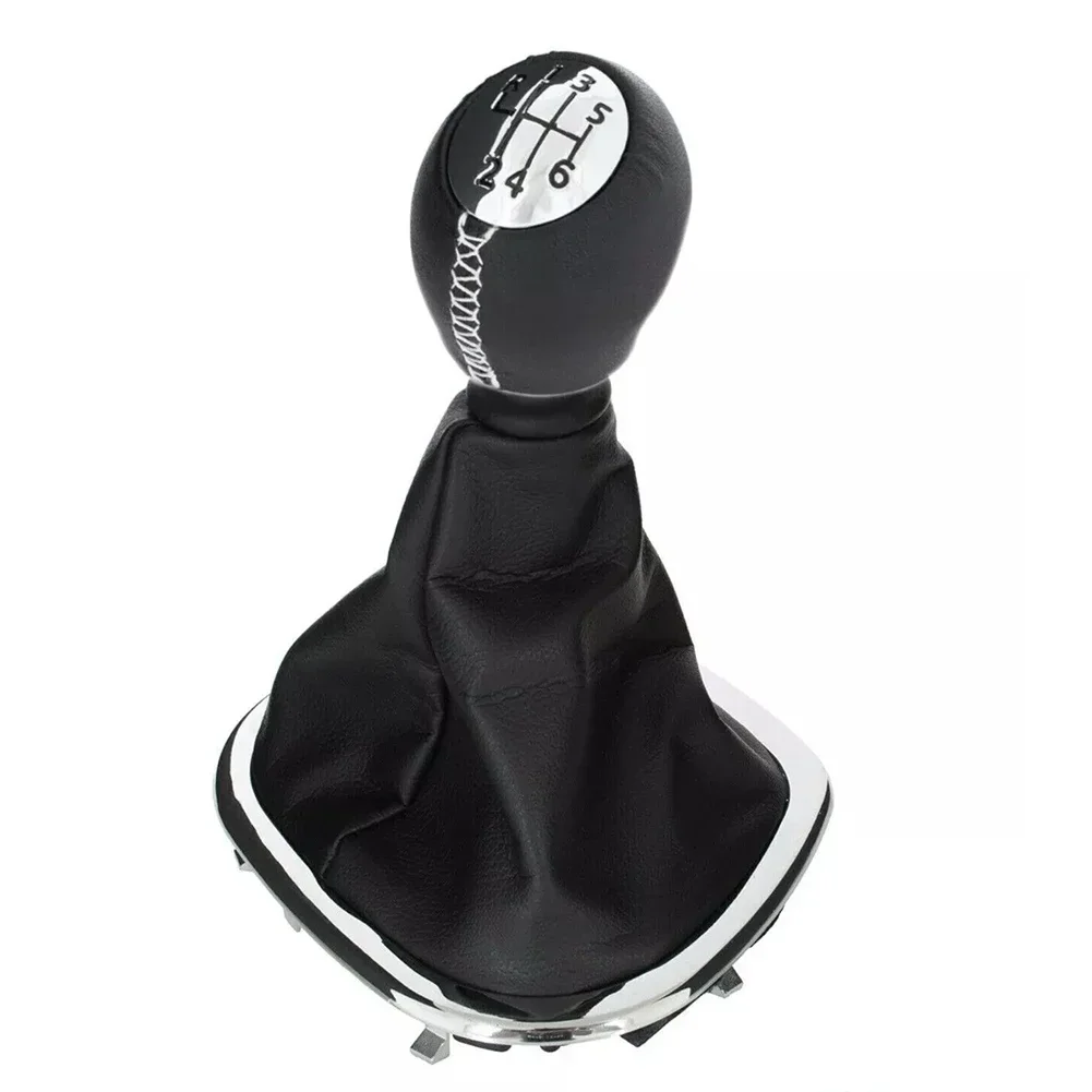 

Leather Shift Knob Cover For Trafic Car Interior Upgrade Anti-corrosion Material Leather Cover Non-deformation Design