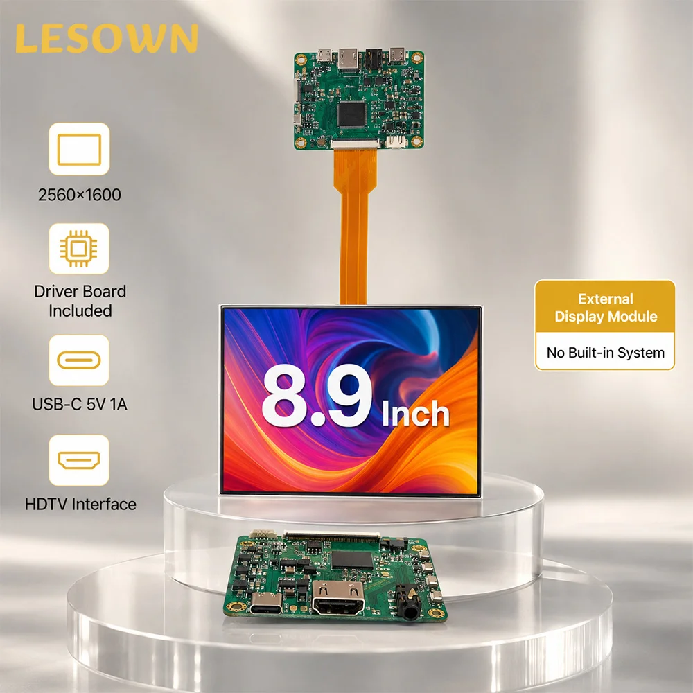 LESOWN Panel de Monitor 8.9