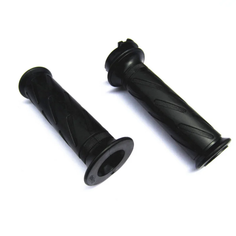 2Pcs/Pair Motorcycle Handle Grips Throttle Bar Handle Rubber Handlebar For Suzuki EN125-2A EN125 EN150-A GZ150-A EN 125cc 150cc