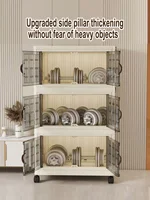 Large Capacity Multifunction Folding Storage Cabinet Dustproof Wardrobe Closet Organizer Easy-to-Install Storage Boxes - Image 6